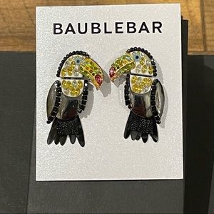 New BaubleBar toucan earrings